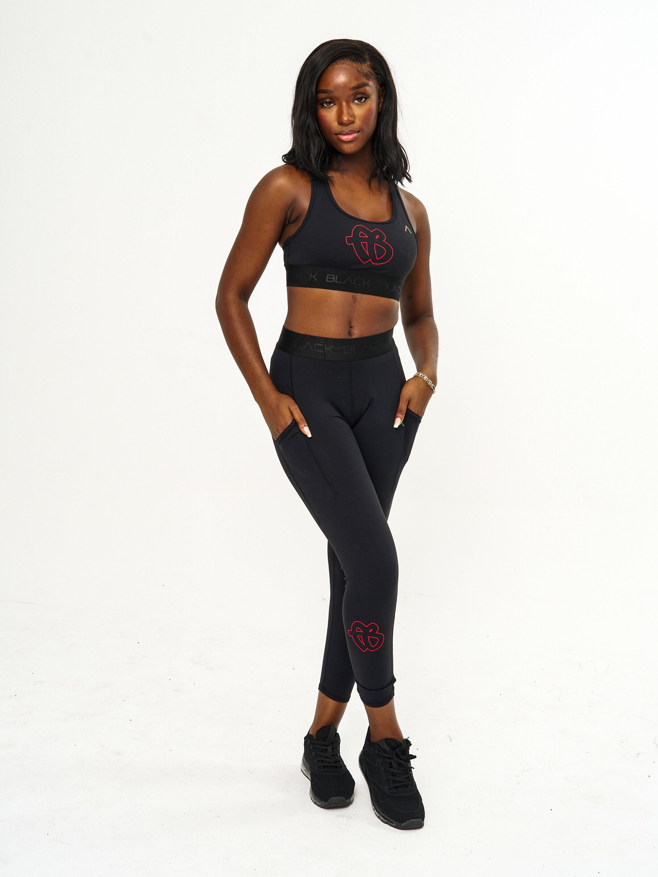 Women's FUBU x Actively Black Performance Tights