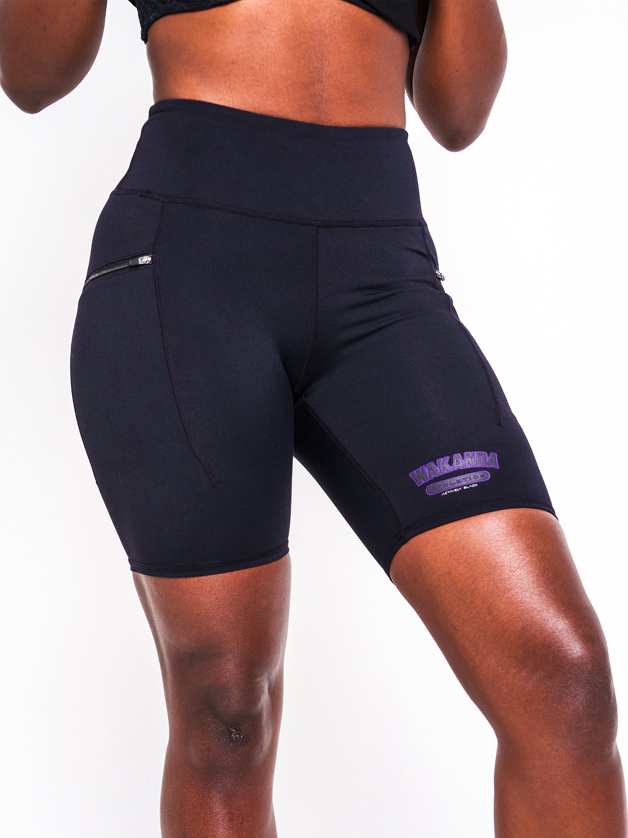 Women's Wakanda Athletics Classic Biker Shorts