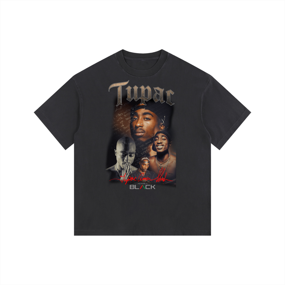 Tupac Collage Vintage Washed Shirt