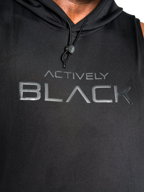 Men's Stealth Sleeveless Performance Hoodie