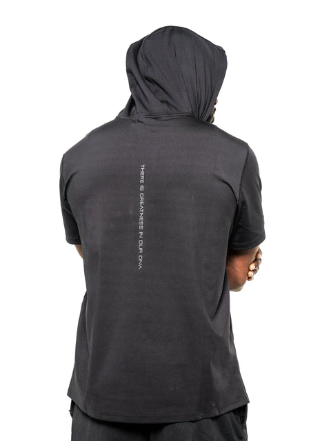 Men's Stealth Short Sleeve Performance Hoodie