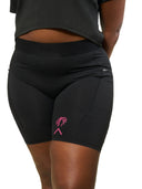 Actively Black x Mielle Pink Biker Shorts