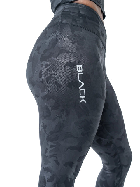 Women’s Black Camo 2.0 Performance Tights