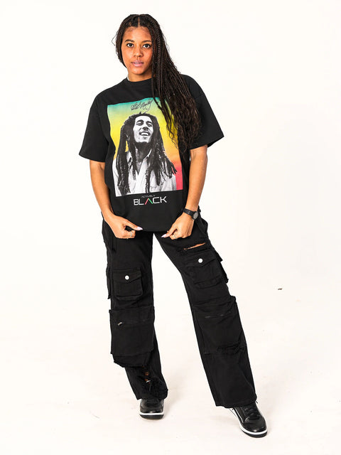 Bob Marley x Actively Black Lifestyle Tee