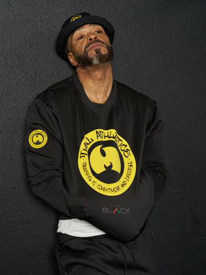 Tical Athletics x Actively Black Performance Tech Crewneck