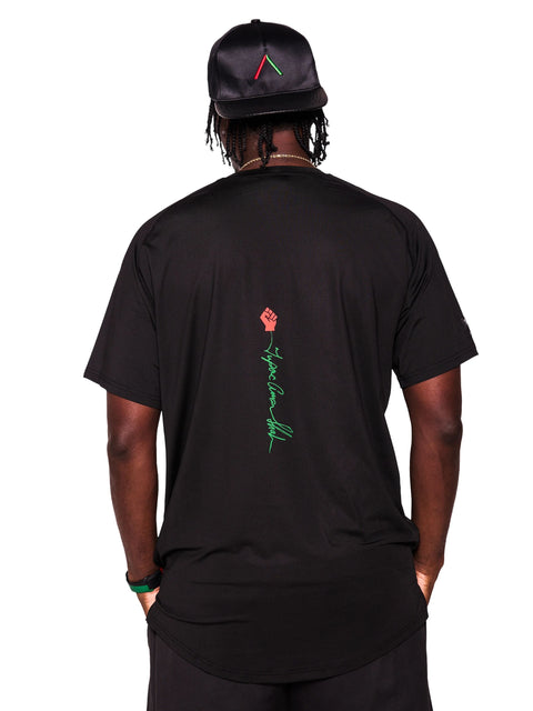 Unisex Tupac x Actively Black Performance Shirt