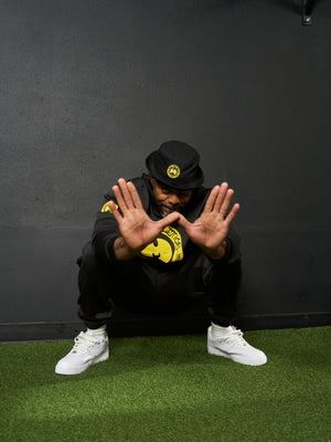 Tical Athletics x Actively Black Bucket Hat