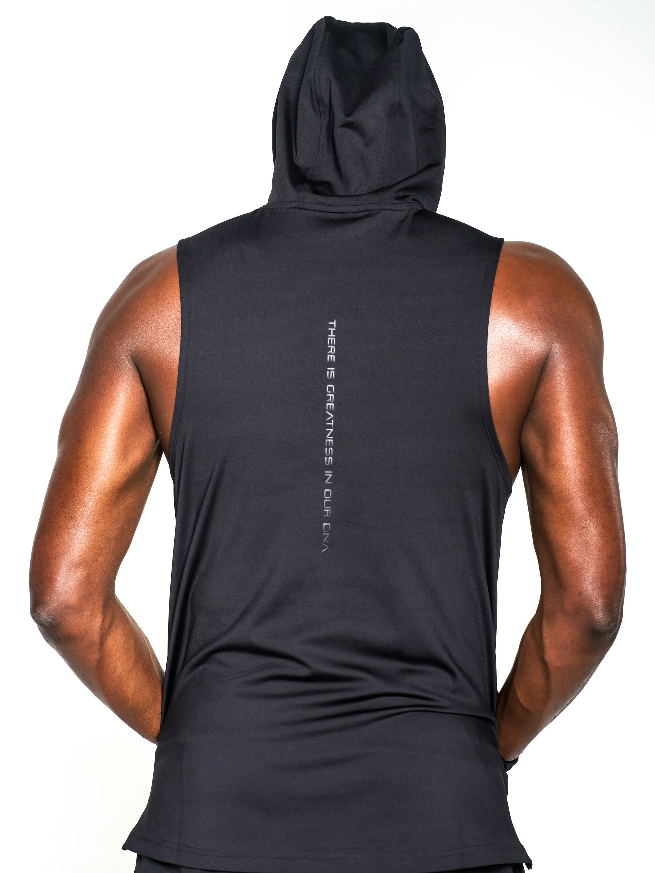 Men's Stealth Sleeveless Performance Hoodie