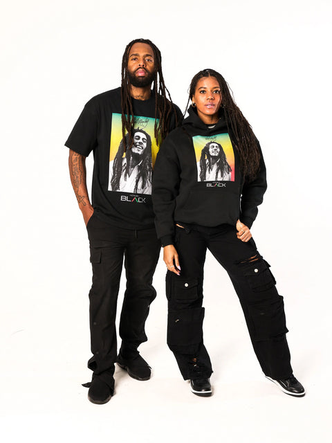 Bob Marley x Actively Black Lifestyle Hoodie