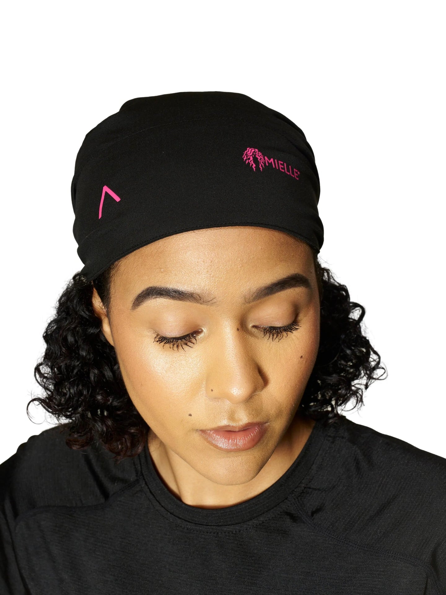 Actively Black x Mielle Pink Headwrap