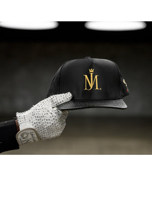 Michael Jackson x Actively Black Logo Snapback
