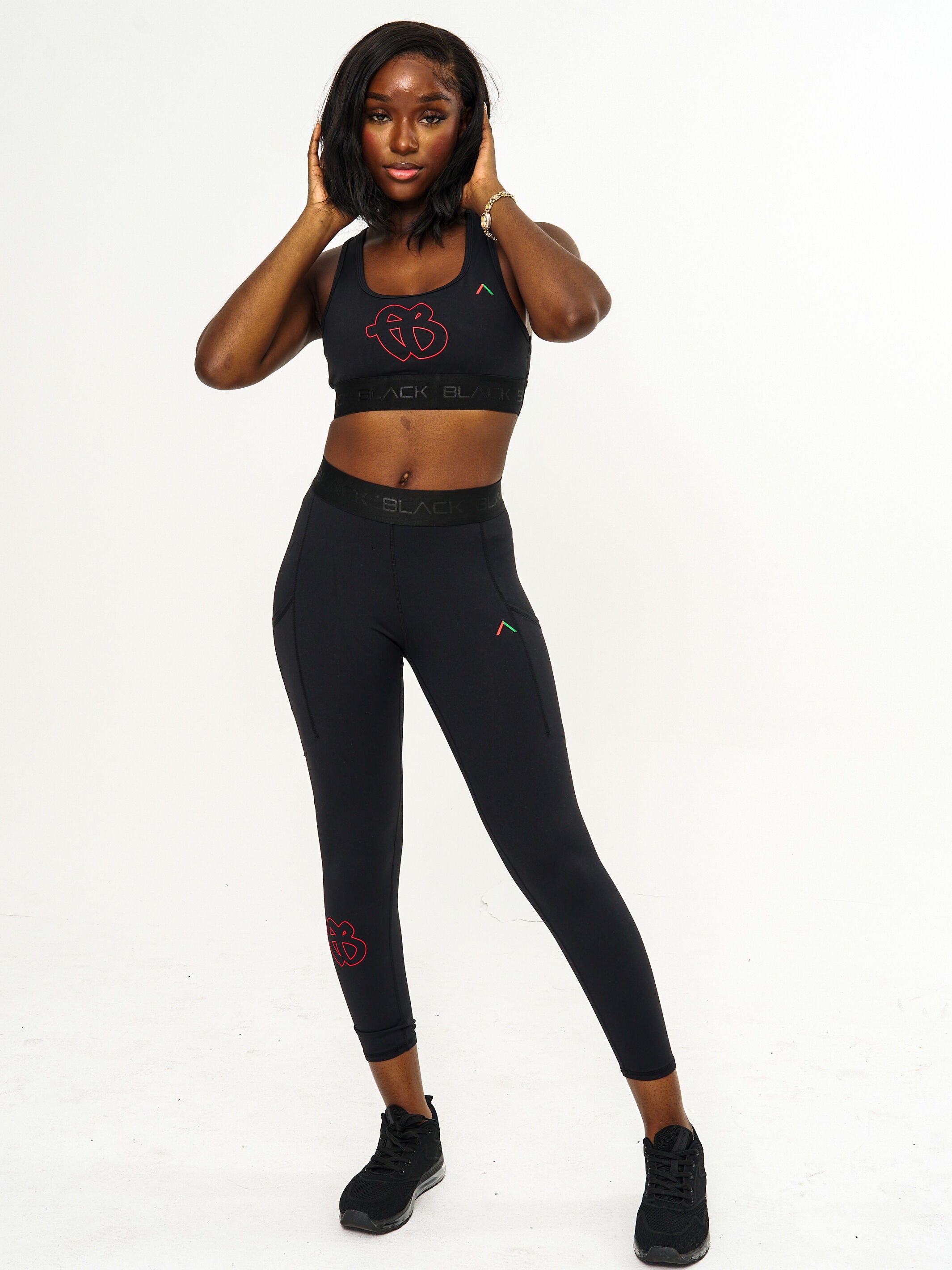 Women's FUBU x Actively Black Performance Tights