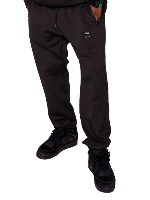 Unisex Tupac x Actively Black Logo Joggers