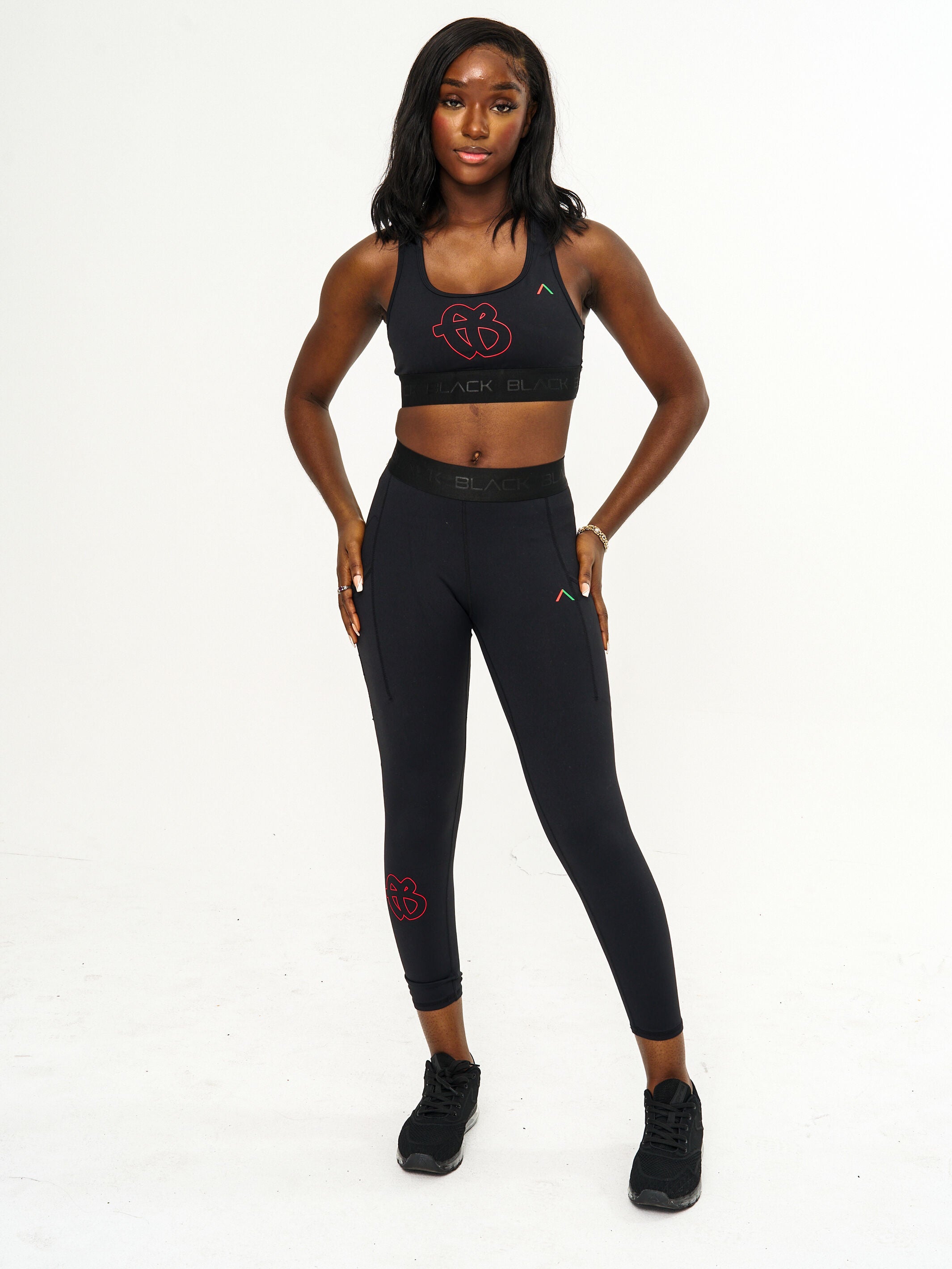 HERA - ELA Leggings Black - TIYE the coolest sportswear & gym apparel