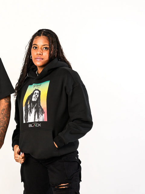 Bob Marley x Actively Black Lifestyle Hoodie