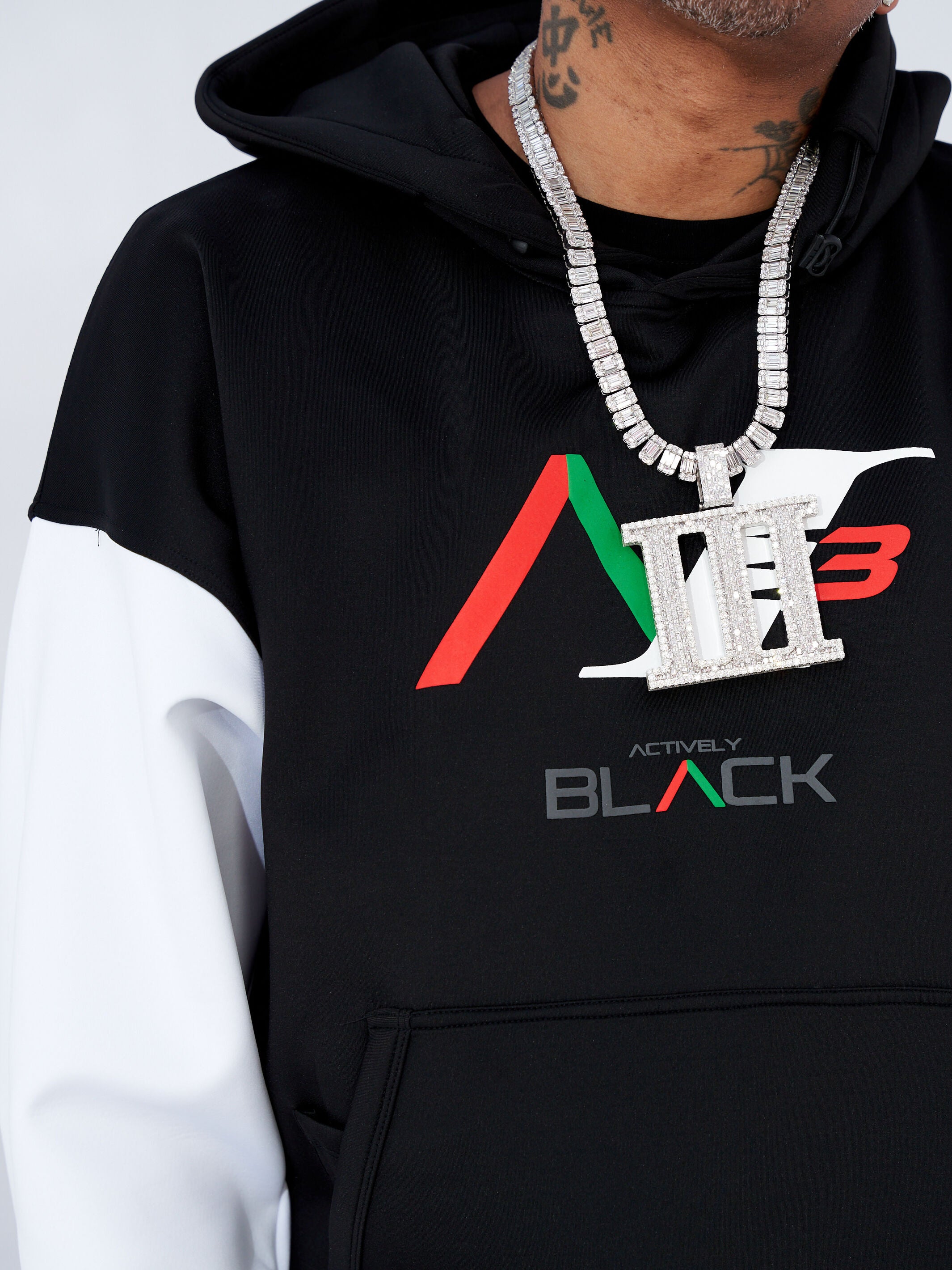 Allen Iverson x Actively Black "The Sleeve" Hoodie