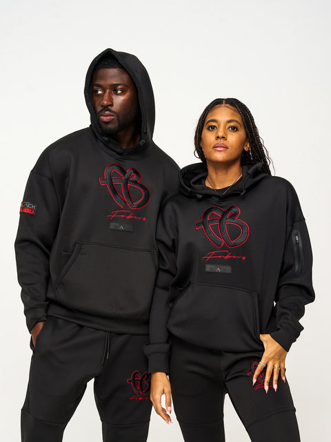 Unisex FUBU x Actively Black Hoodie