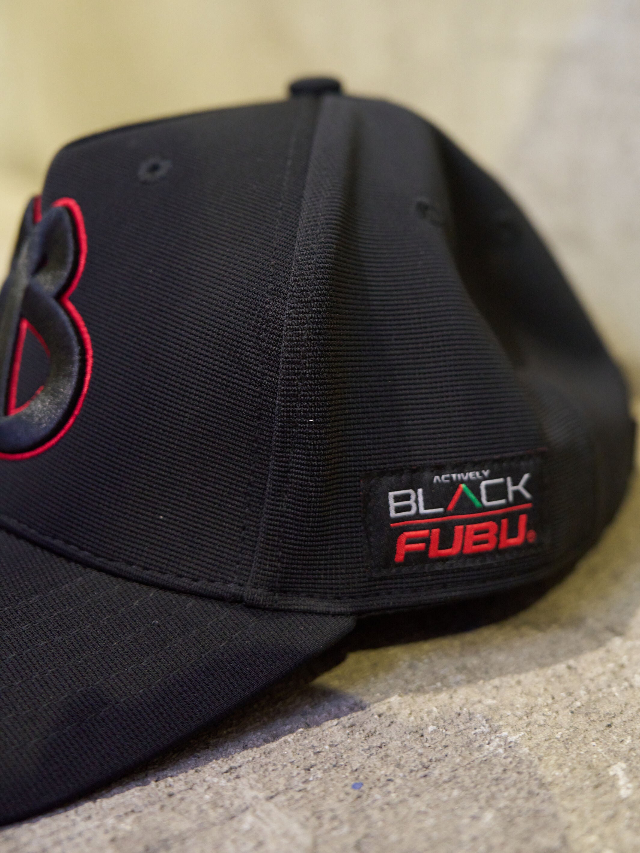 FUBU x Actively Black Performance Hat