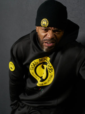 Tical Athletics x Actively Black Performance Tech Hoodie