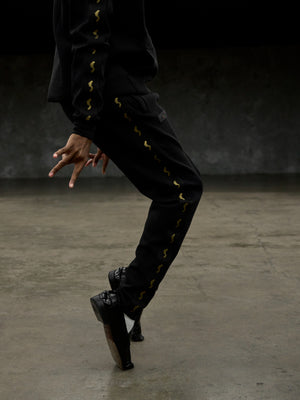 Michael Jackson x Actively Black Luxe Pants