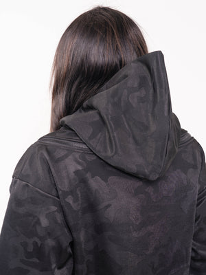 Women's Black Camo Luxe Dress