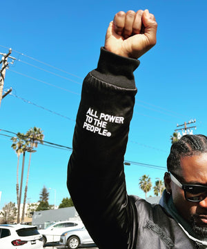 Unisex Power To the People Bomber Jacket