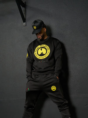 Tical Athletics x Actively Black Performance Tech Sweatpants