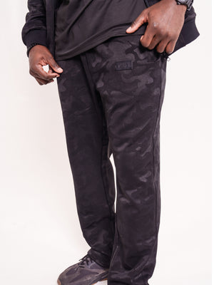 Men's Black Camo Luxe Joggers