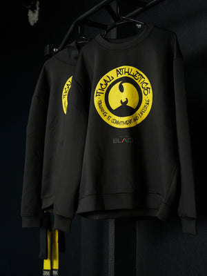 Tical Athletics x Actively Black Performance Tech Crewneck