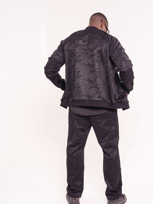 Men's Black Camo Luxe Joggers