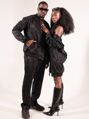 Women's Black Camo Luxe Dress