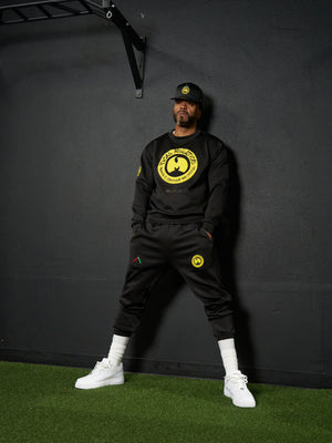 Tical Athletics x Actively Black Performance Tech Sweatpants