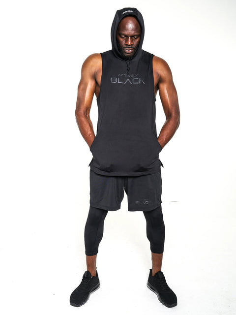 Men's Stealth Sleeveless Performance Hoodie