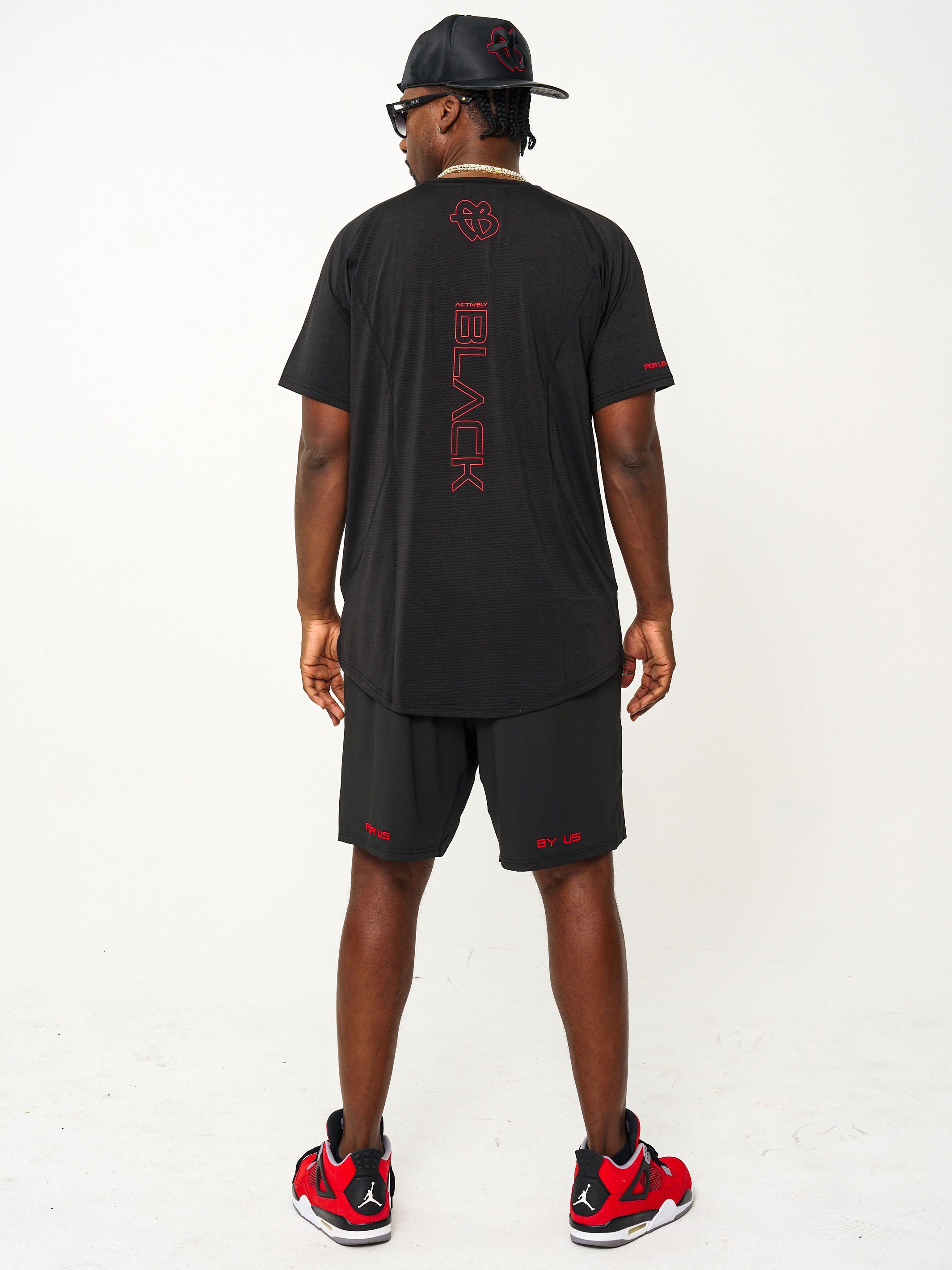 Men's FUBU x Actively Black Performance Shorts