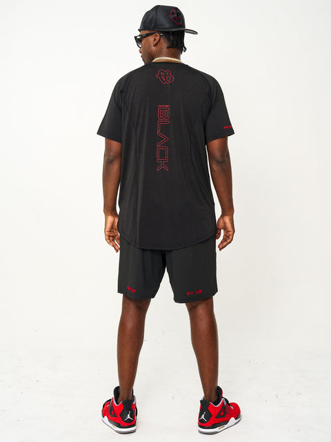 Men's FUBU x Actively Black Performance Shorts