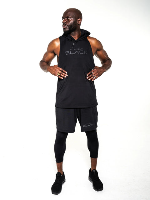 Men's Stealth Sleeveless Performance Hoodie