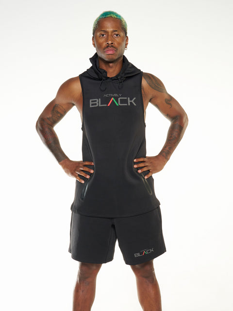 Men's Logo Performance Sleeveless Hoodie