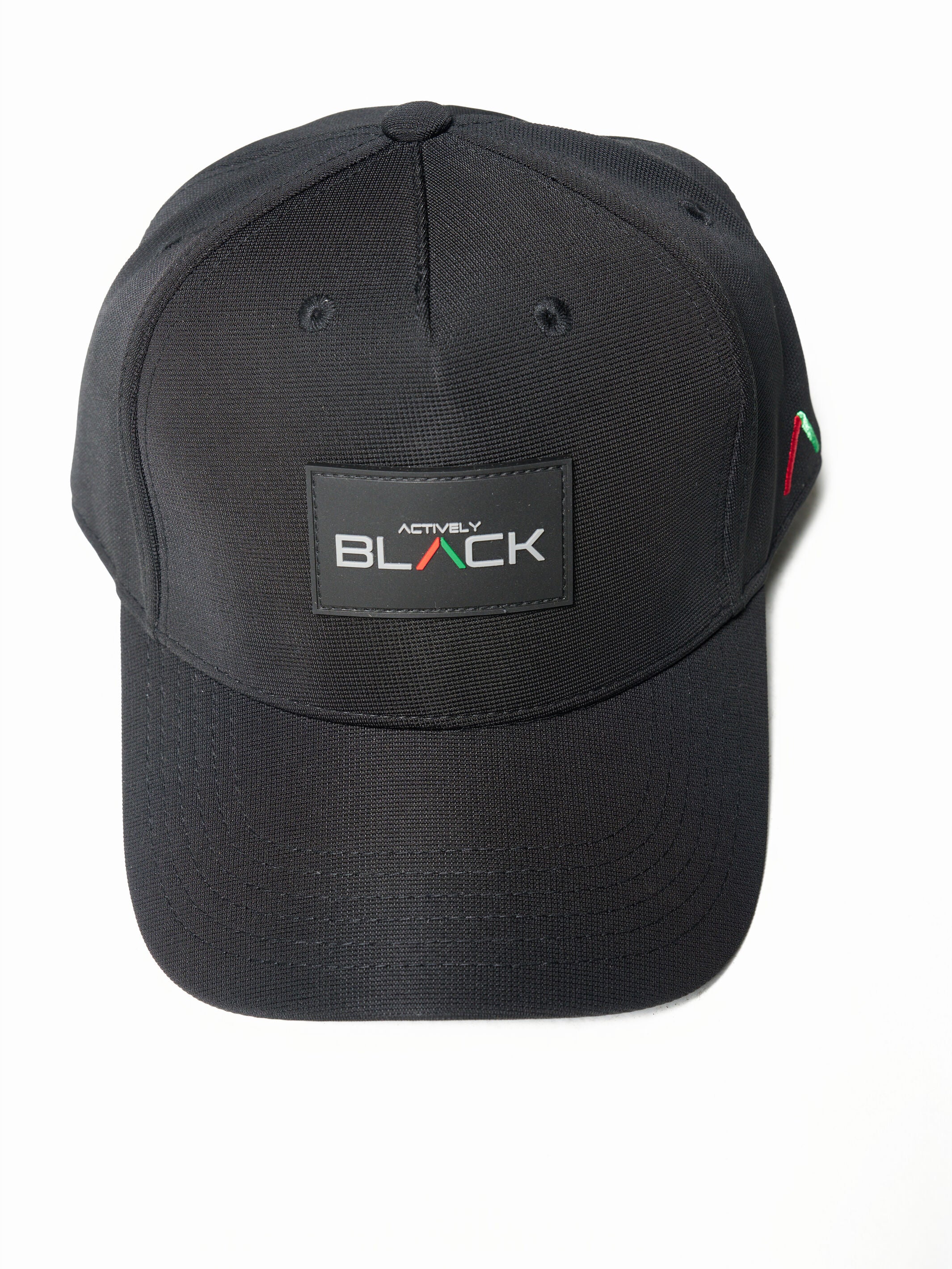 Actively Black Logo Performance Hat