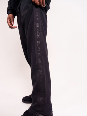 Men's Black Band Luxe Pants