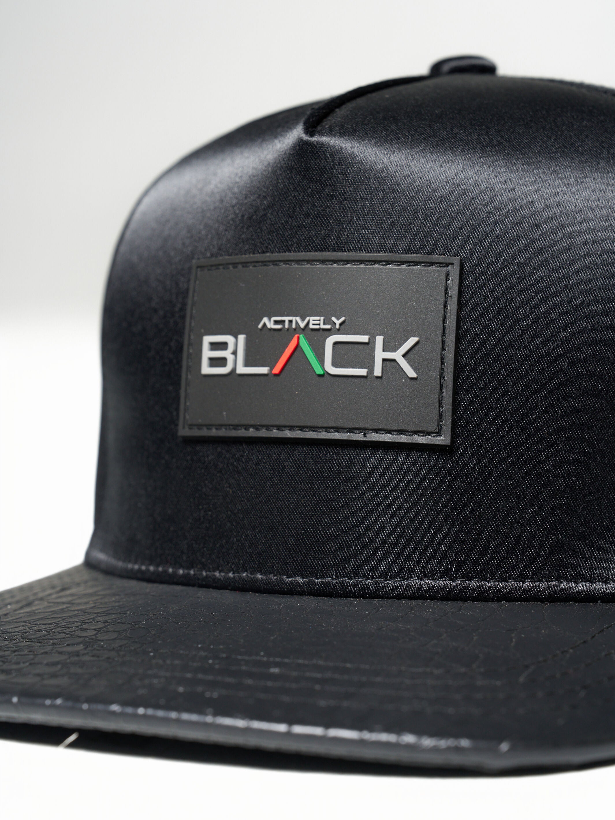 Actively Black Logo Premium Snapback