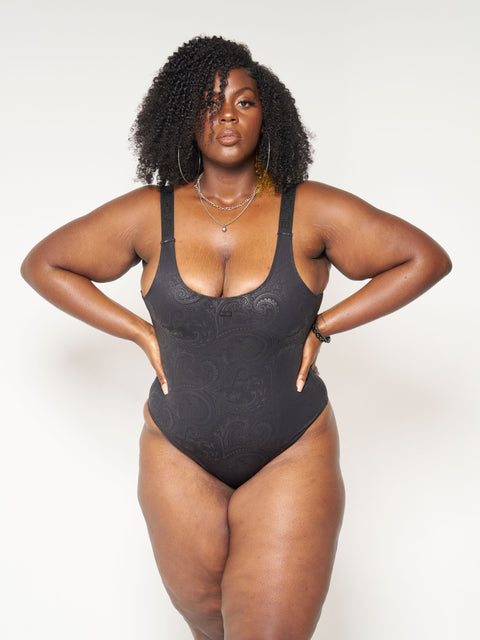 Actively Black 1 Piece Swimsuit