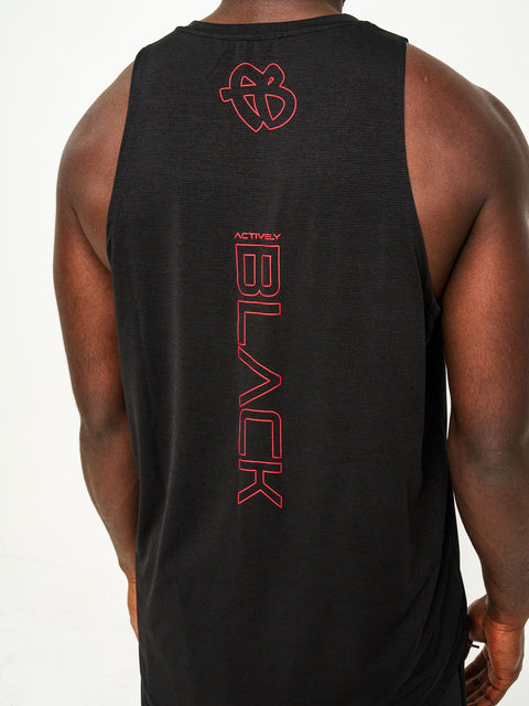 Men's FUBU x Actively Black Performance Tank