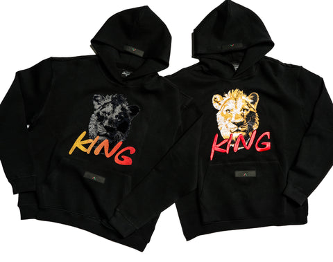 Disney Mufasa: The Lion King x Actively Black King Hoodie