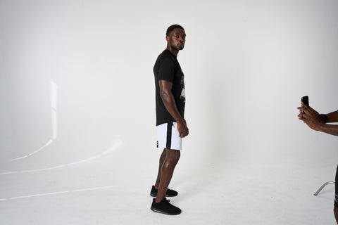 Men's Ali x Actively Black Iconic Shorts