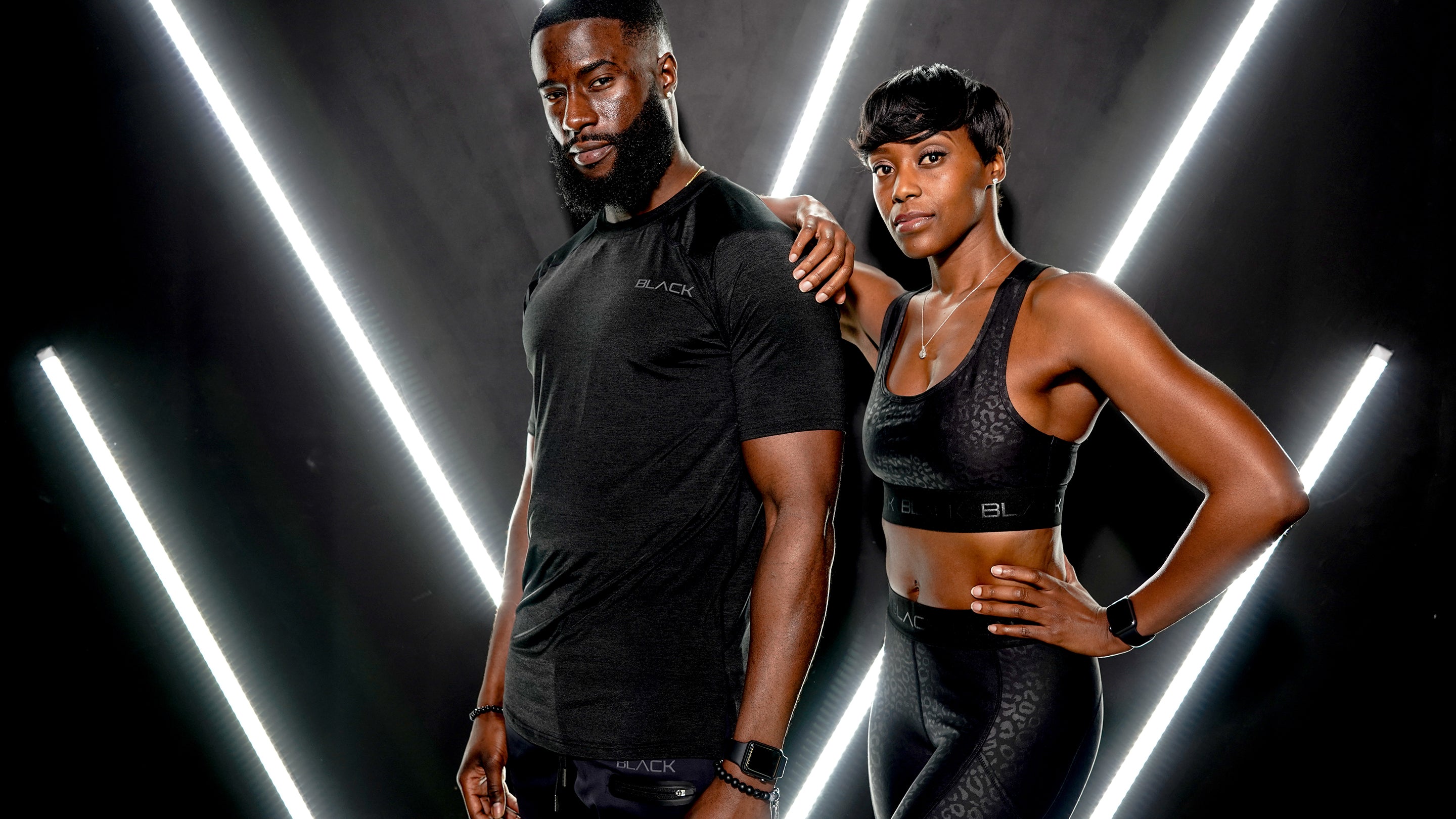 Actively Black Athleisure Wear