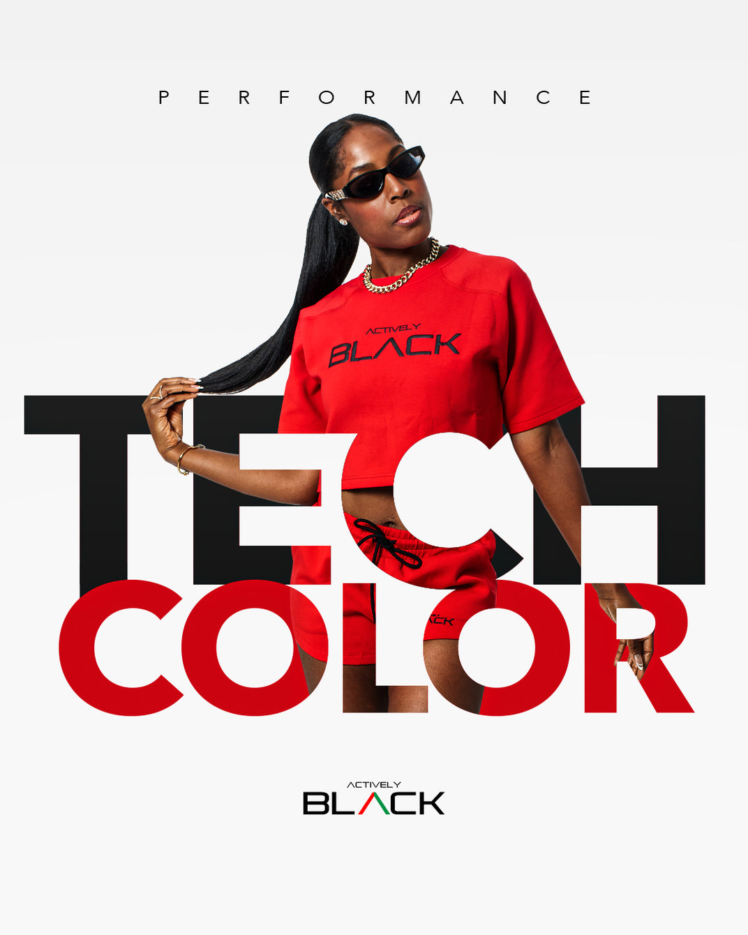 Women's Performance Tech Color Collection – Actively Black Athleisure Wear