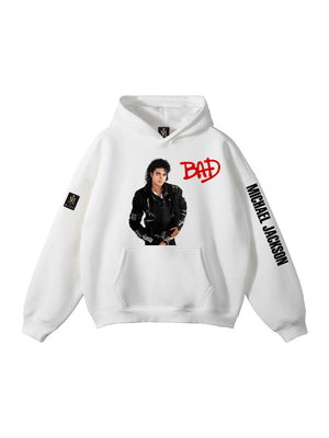 Michael Jackson Bad Album Cover Hoodie