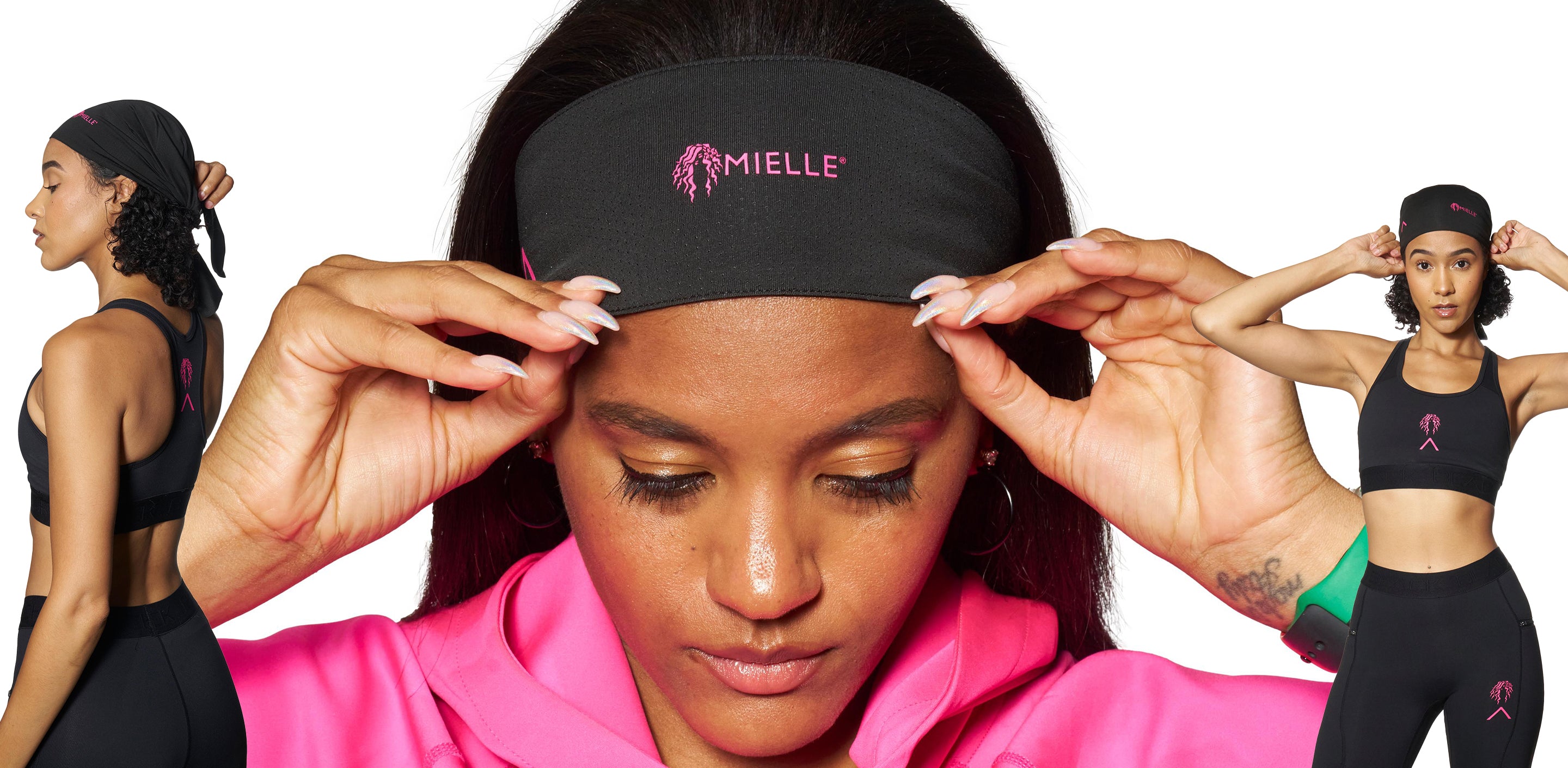 Actively Black x Mielle Pink Collection – Actively Black Athleisure Wear