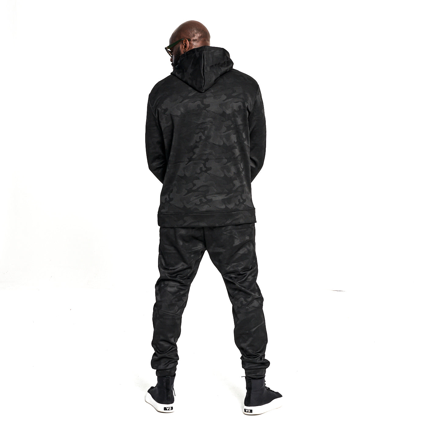 Nike black camo online hoodie