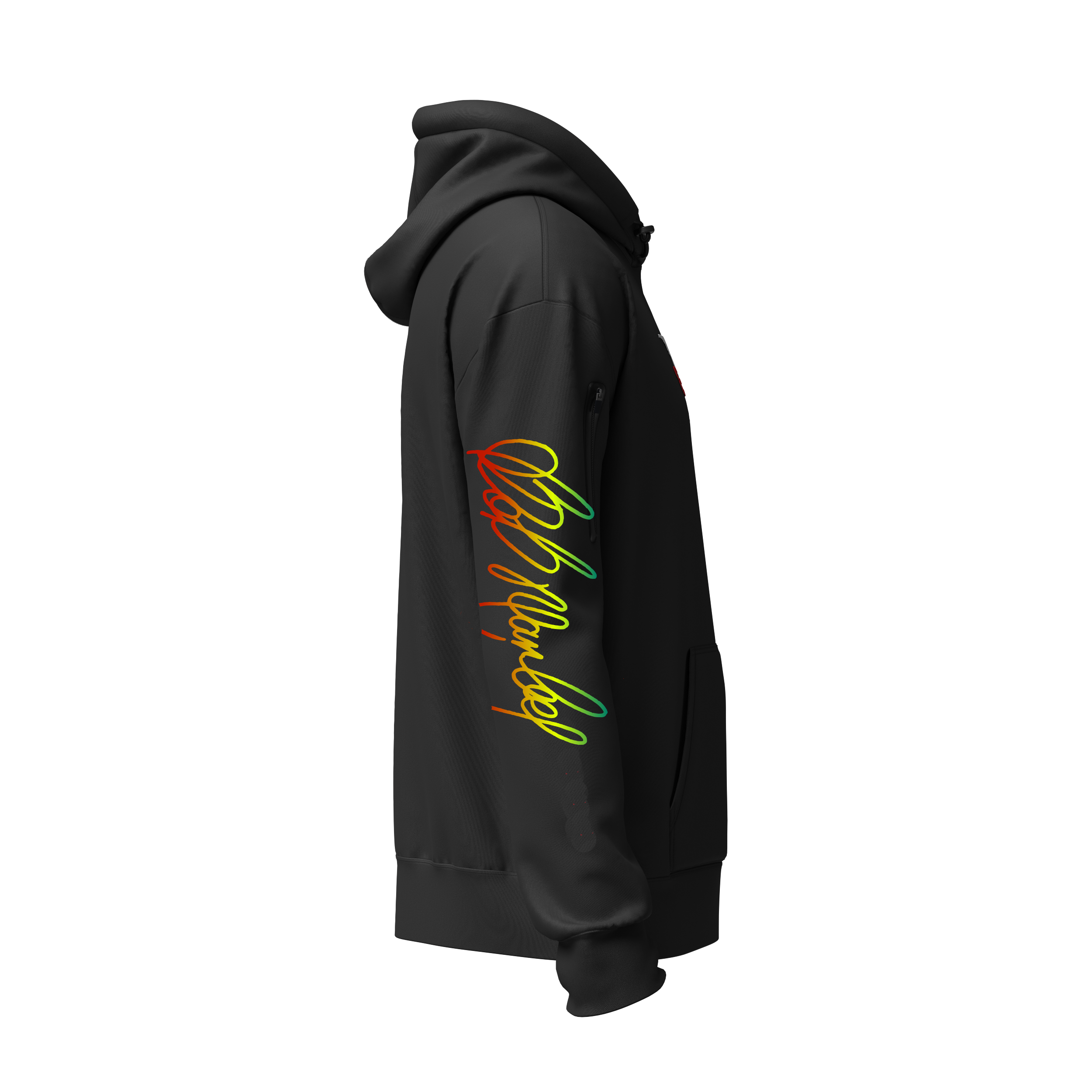Bob Marley x Actively Black Performance Tech Hoodie